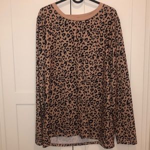 Leopard print long sleeve